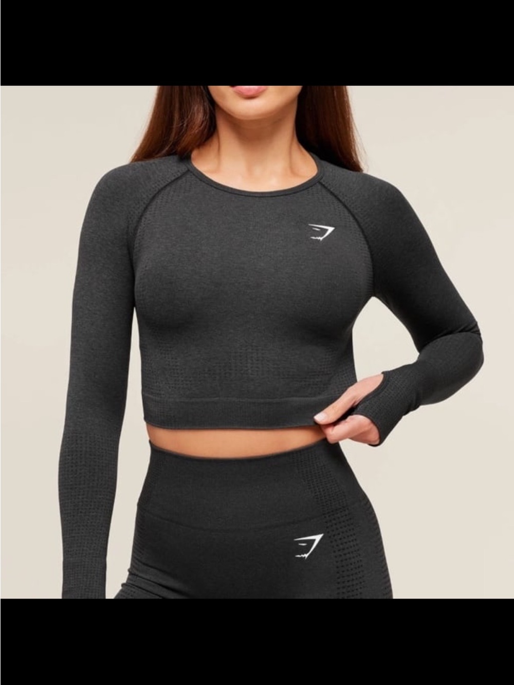 Gymshark Vital Seamless Long Sleeve Crop Top